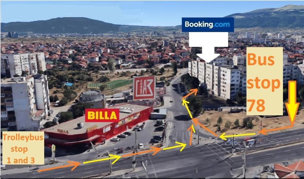 2 Bedrooms With Private Bath And Balcony Near The Airport Sofia Zewnętrze zdjęcie